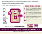 Cómo evitar fraudes bancarios al usar tu cuenta
